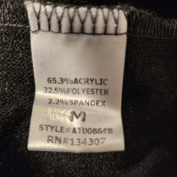 2/$30 Lumiere Gray Cowl Neck Sweatshirt with Pockets Size M | Casual Pullover - Picture 4 of 6